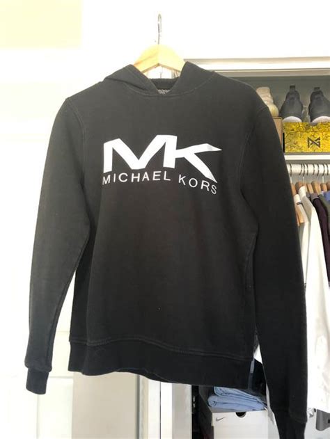 michael kors black sweatshirt|michael kors grey crewneck sweatshirt.